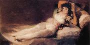 Francisco Jose de Goya, The Clothed Maja